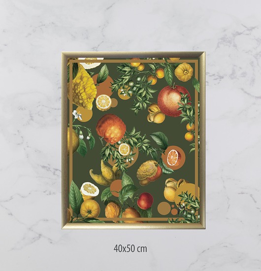 grafiki i ilustracje Citrus  40x50 - kolaż, plakat