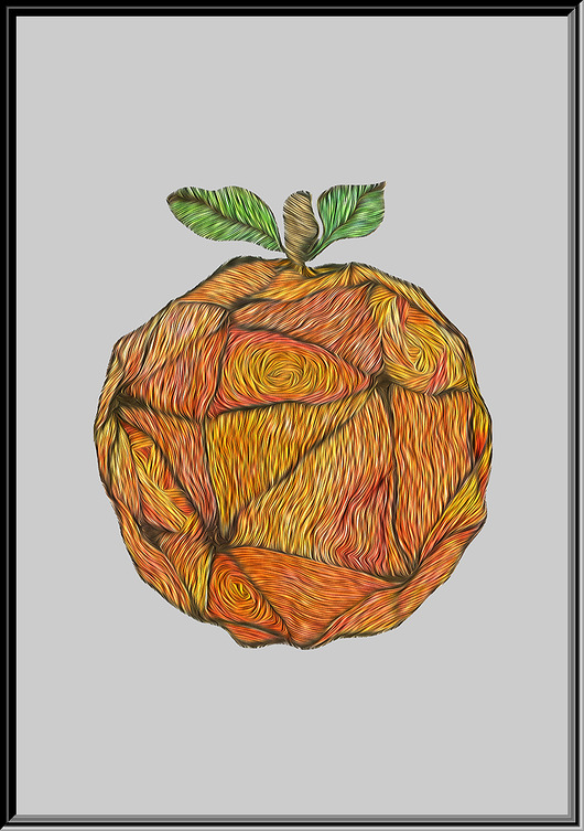 grafiki i ilustracje 97 Pomarańcza olej