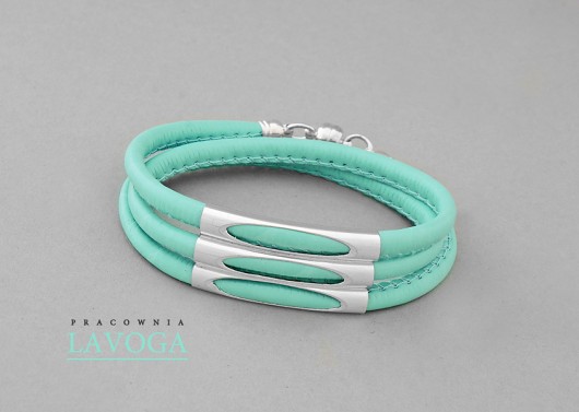 Bracelet in mint. Lavoga
