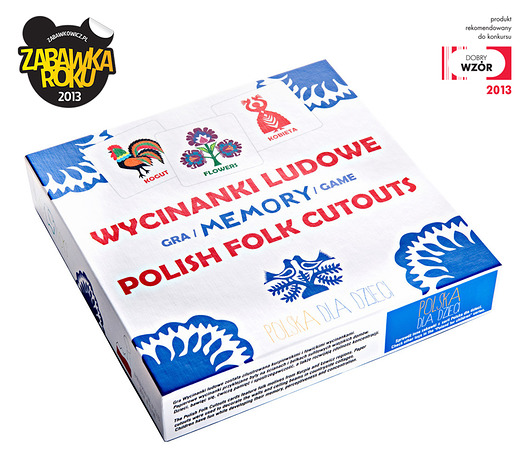 puzzle Wycinanki ludowe - gra memory