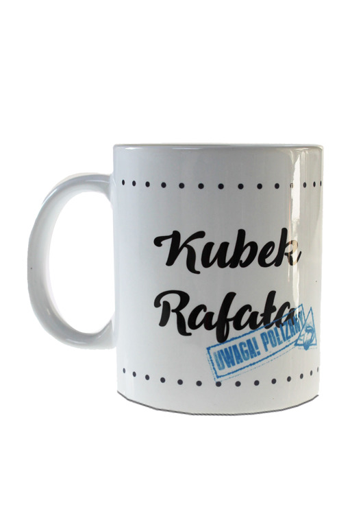 Kubek z nadrukiem - IMIĘ (niebieskie) AllbagAllprints