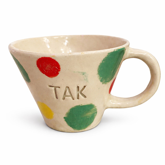 kubki Kubek ceramiczny kwiatki