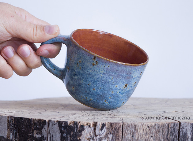 kubki Kubek wielobarwny nakrapiany