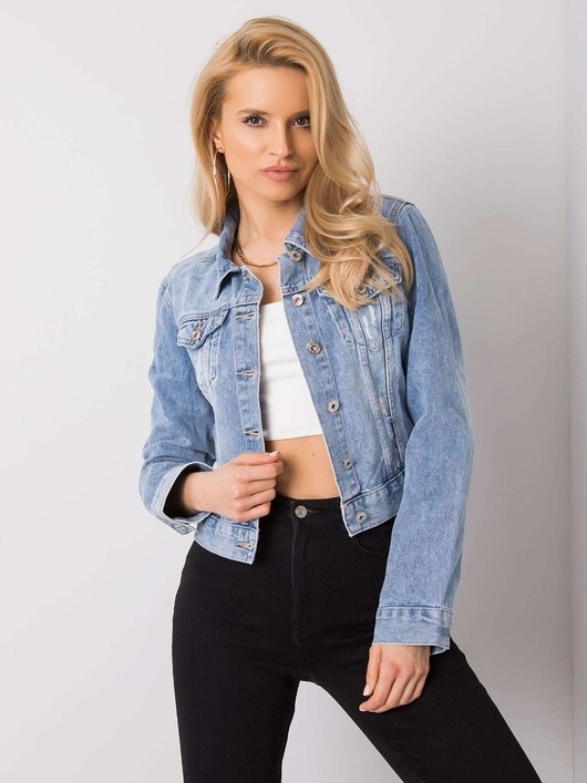 Niebieska kurtka damska jeansowa Juliana PROMESE