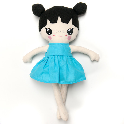 Bawełniana Lalka LALALILA - Poofy Cat MaFee Dolls