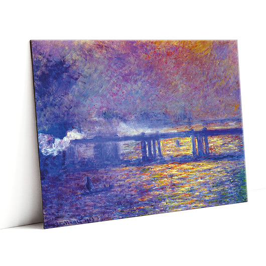 magnesy Most Charing Cross - C. Monet - magnes