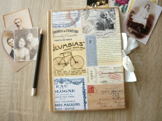 Notes Notatnik Dziennik Pamiętnik - styl Vintage Not Only Paper