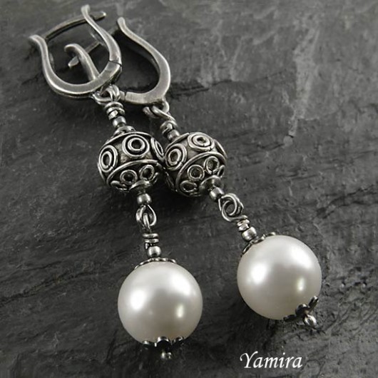 kryształ Swarovski pearl long exclusive yamira