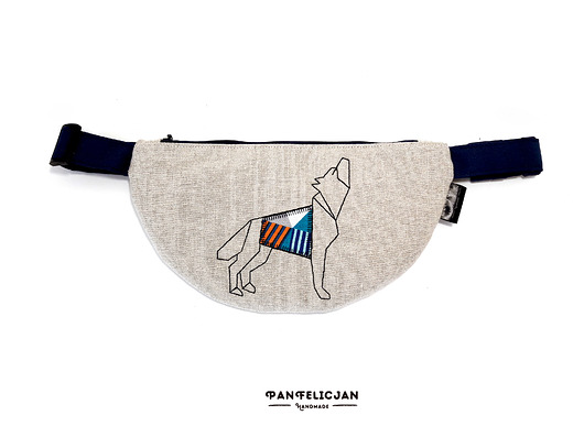 nerka saszetka wilk - mała PanFelicjan