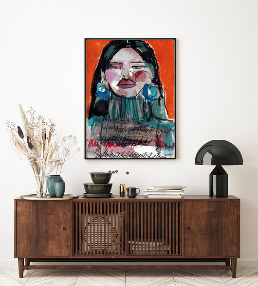 grafiki i ilustracje Mexican Lady
