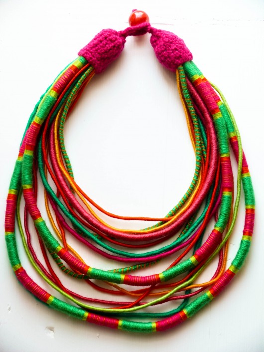 SPRING - naszyjnik MAASAI, tribal Kaeshmi