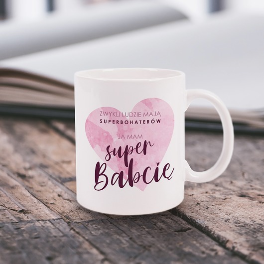Kubek z nadrukiem- Dzień Babci, dla babci AllbagAllprints