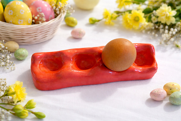 patery i talerze Podstawka talerz na jajka