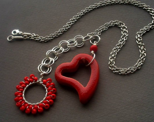red heart maghia