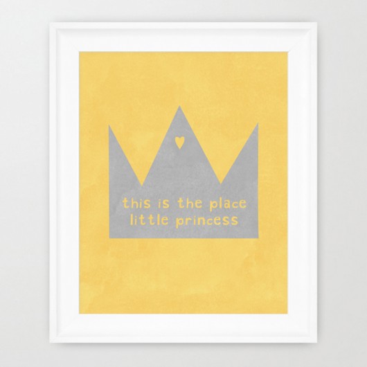 POKÓJ DZIEWCZYNKI-LITTLE PRINCESS A3 wejustlikeprints