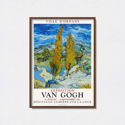 plakaty Vincent Van Gogh plakat do wystawy