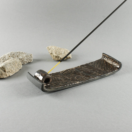 Podstawki pod kadzidełka Ceramiczna kadzielnica