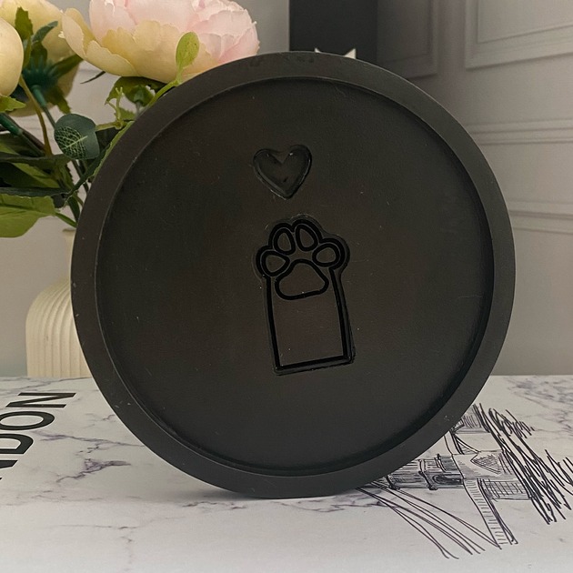 pojemniki na biżuterię Mini okrągła podstawka na biżuterię I LOVE MY KITTY