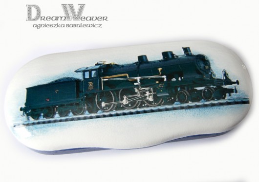 Vintage train Agnieszka Babulewicz