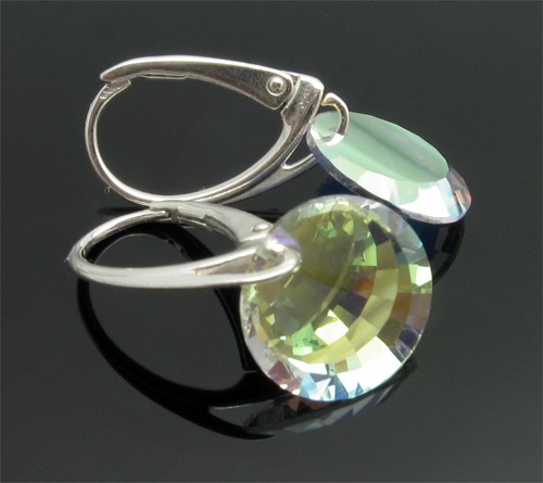 Kolczyki Suns kryształ SWAROVSKI pieklo niebo
