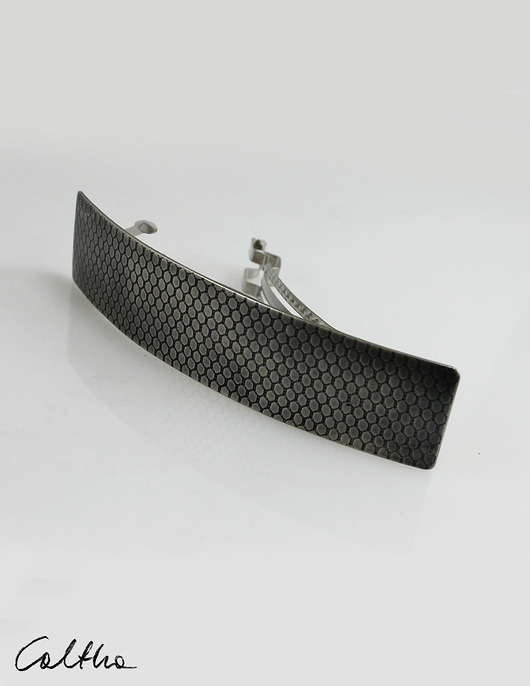 Plaster miodu - metalowa klamra do włosów Caltha