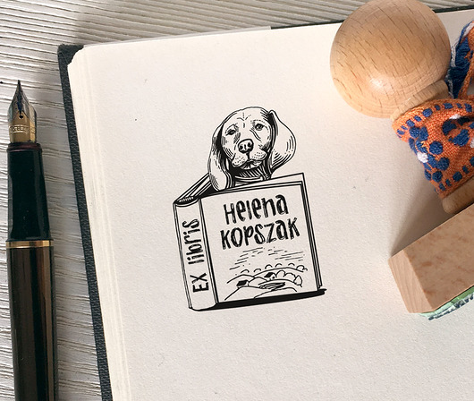 stemple EX LIBRIS - oryginalny projekt na zamówienie