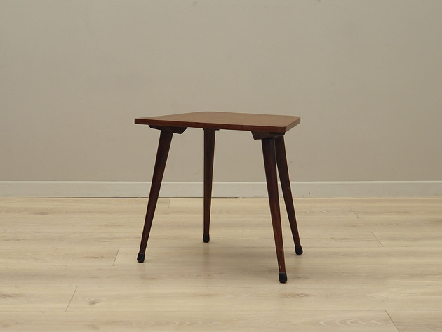 stołki Taboret tekowy, duński design, lata 70, produkcja: Dania