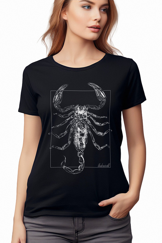 t-shirt damskie T-shirt damski UNDERWORLD Scorpion