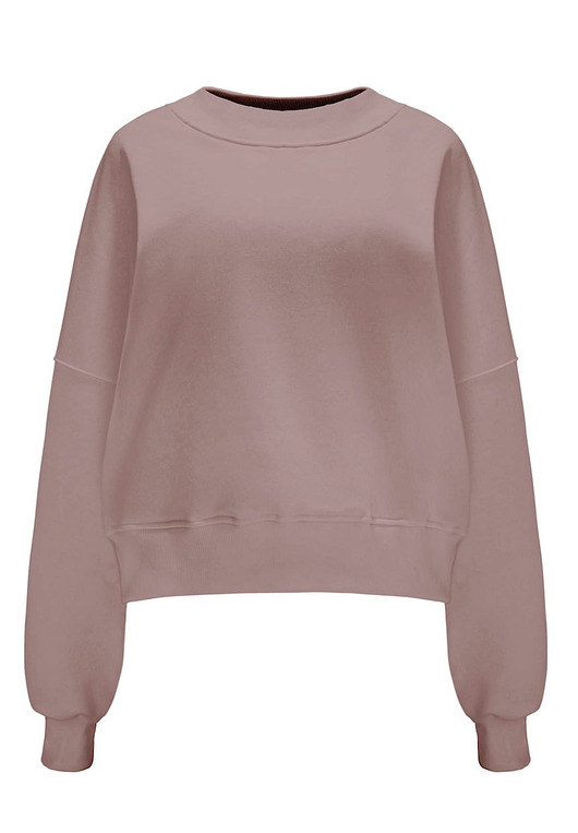 bluza bez kaptura damska Bluza Iconic Rose Denim