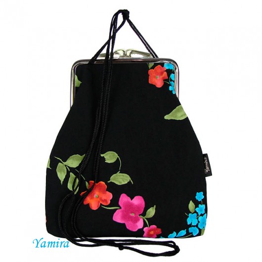 Torebka :: flowers on black :: yamira