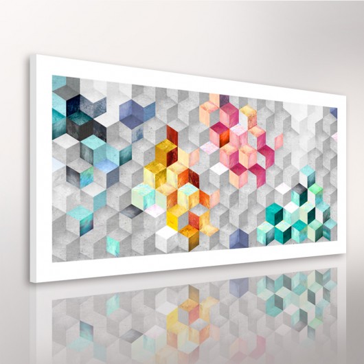 inne OBRAZ NA PŁÓTNIE - ABSTRAKCJA - 120x60cm