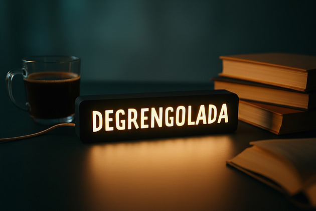 dekoracje świetlne Lampa DEGRENGOLADA 