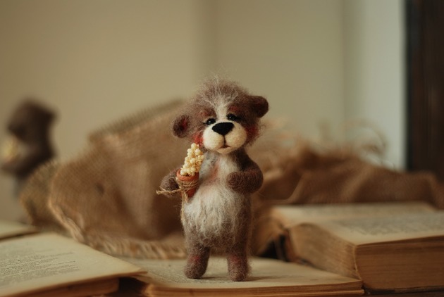 Deszczowy Miś - duży BoboLobo Handicraft