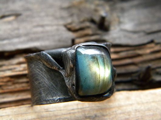 Roman Ancient Ring ;) labradoryt Beata Trotter