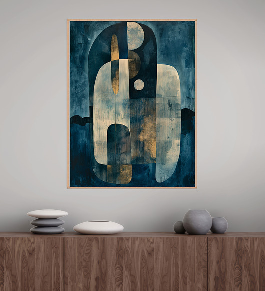 plakaty Geometria natury - Plakat, druk - Minimalizm, Boho, Loft #148