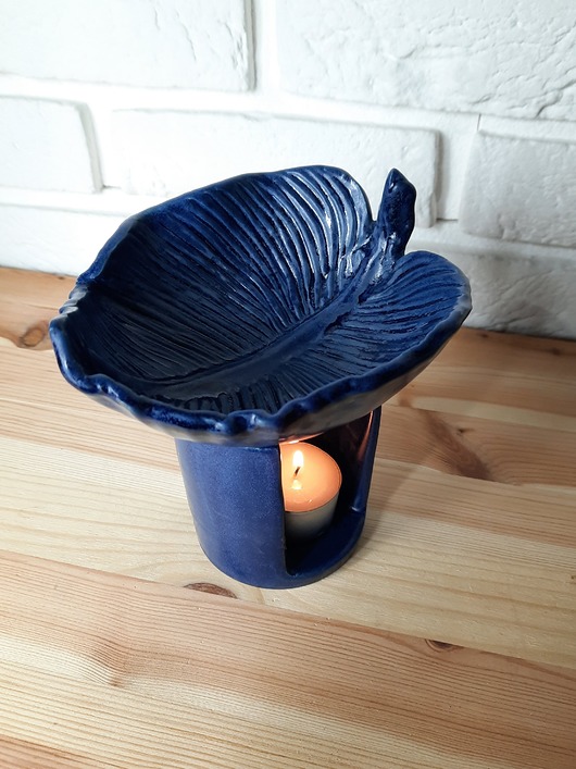 świeczniki i świece Kominek ceramiczny na wosk