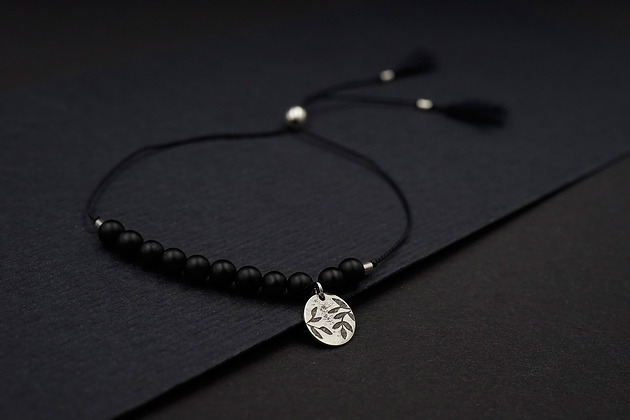 bransoletki na sznurku Olive tree - nić jedwabna