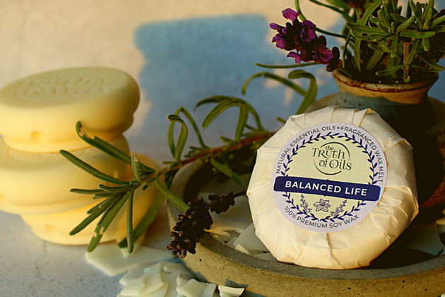 zapachy - inne Balanced life - naturalny sojowy wosk zapachowy