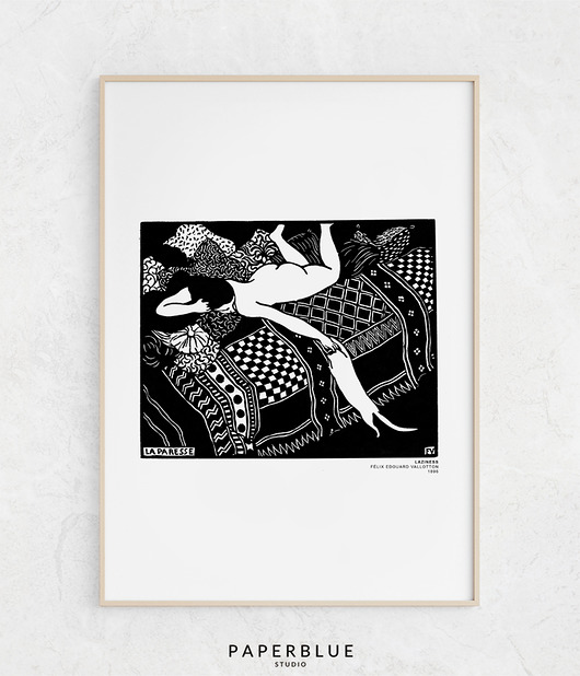Laziness - print Paperblue Studio