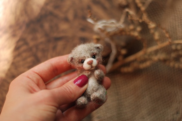 Miś Miniaturka BoboLobo Handicraft