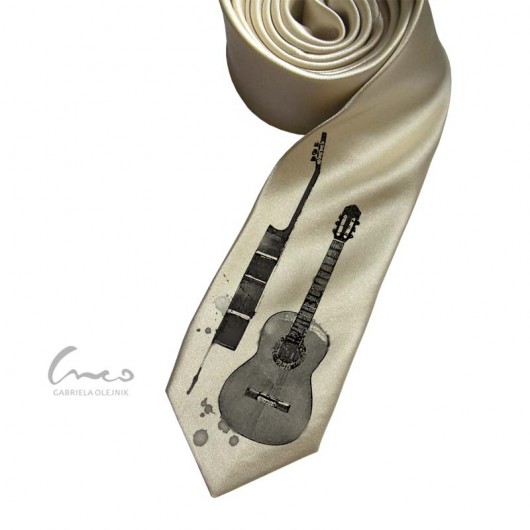 Krawat Gitara Gabriela Krawczyk