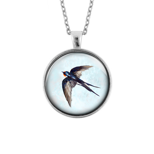 wisiory Medalion - Jaskółka - duży