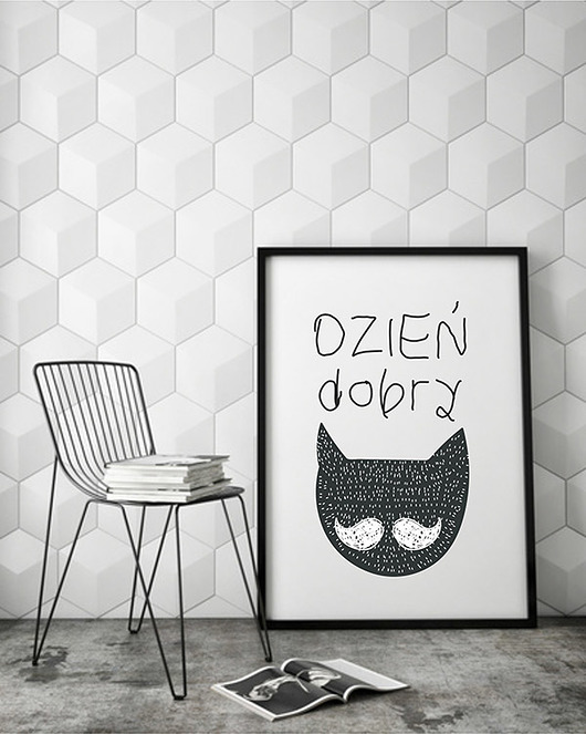 plakaty Plakat. Koteczki, dzień dobry