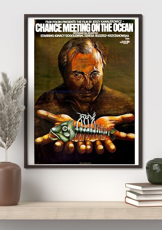 plakaty Plakat do filmu SPOTKANIE NA ATLANTYKU, aut. Marek Płoza Doliński