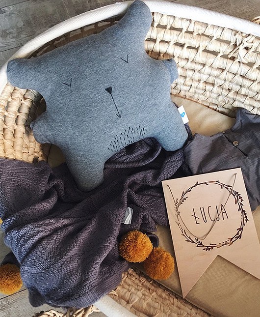 Miś Kuleczka Poduszeczka Cotton MausiCo