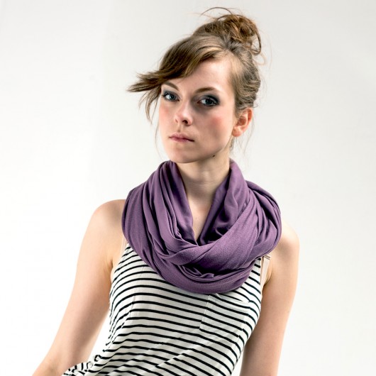 Tuba Komin Szal Etola PLUM CADOaccessories