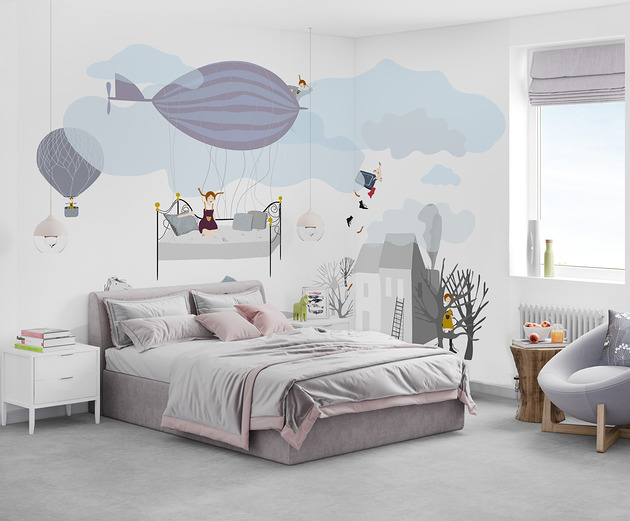 Tapeta dla dzieci Mural Hide and Seek Humpty Dumpty Room Decoration