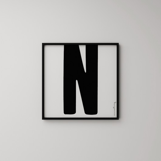 grafiki i ilustracje LITERA "N" - grafika 50x50