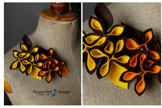 czekolada z pomarańczą FlowerFelt Design