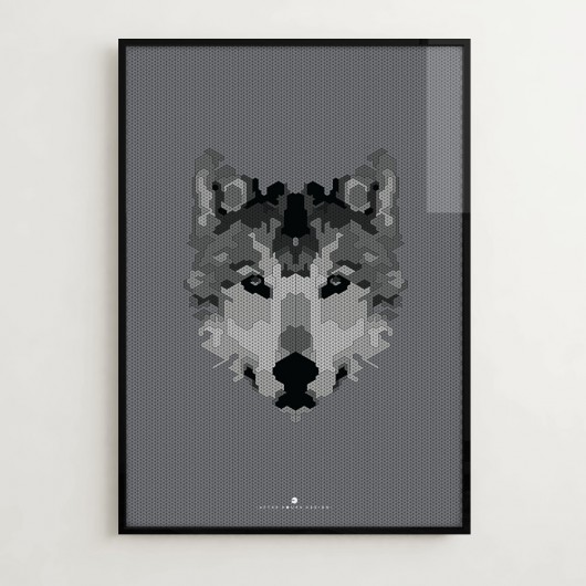 MR. WOLFIE B001 | 100x70 After Hours Design